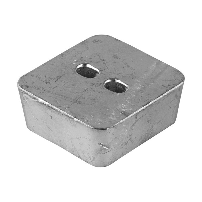 Zinkanod block, för Kamewa - Rolls Royce, 101 082 20, Jet FF240,FF270,FF310, FF375S - FF550, A40, Hydrojet