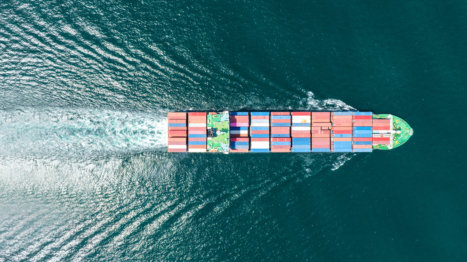 Ship in the ocean