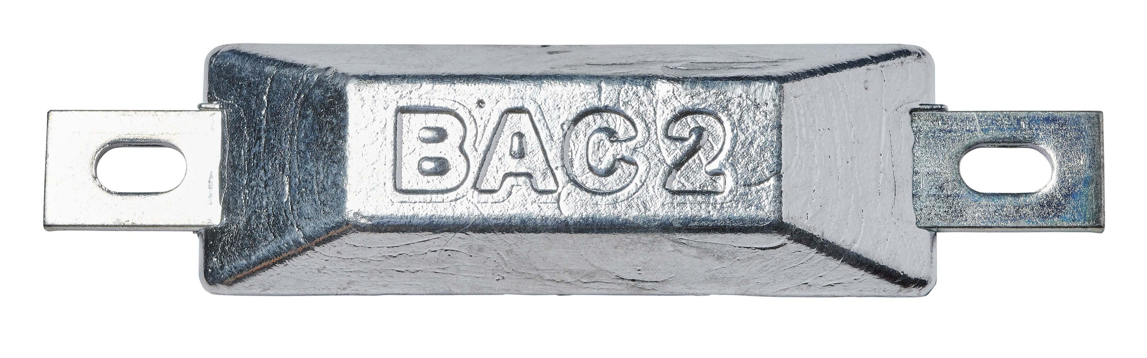 Aluminiumanod 120g, 85*35*16mm (140mm), hål 7*13mm - AnodeFactory