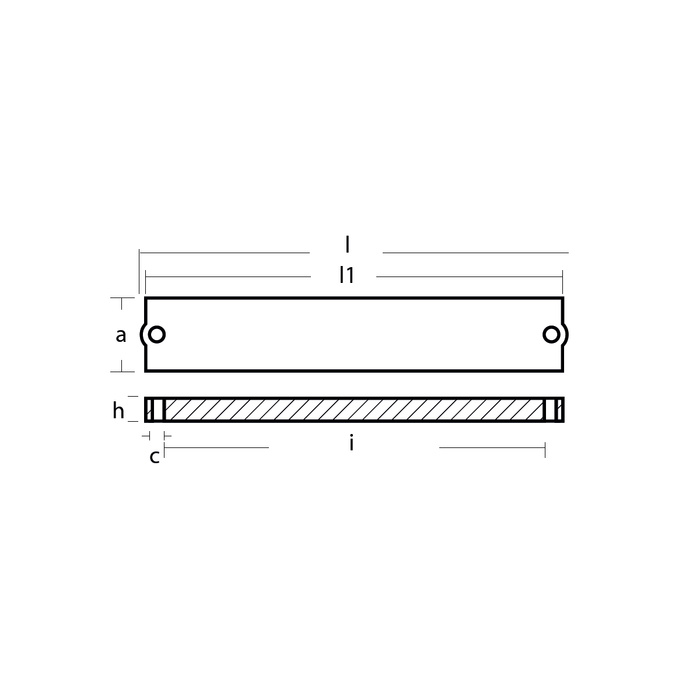 Ritning på Zinkanod Yamaha, motor, 6H1-45251-01, 0.568kg, R801113 - AnodeFactory