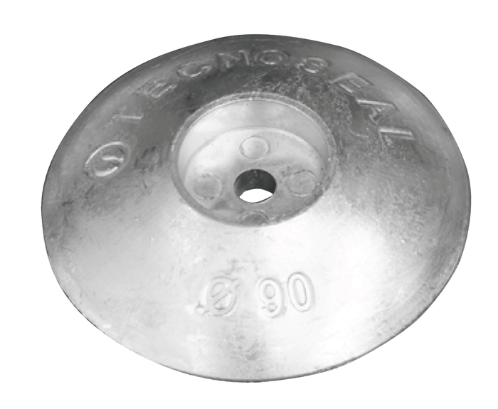 Aluminiumanod roder - Ø=90mm, 0.17KG - AnodeFactory