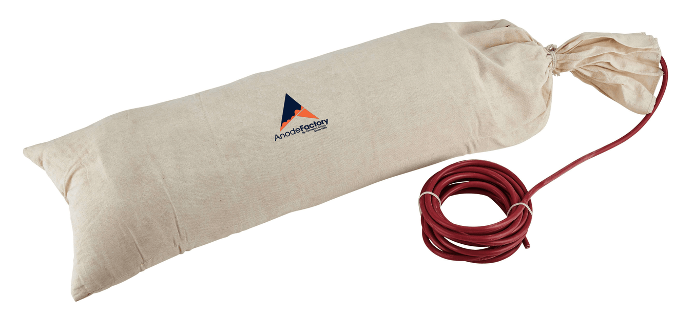 Magnesium anode bag for propane tanks